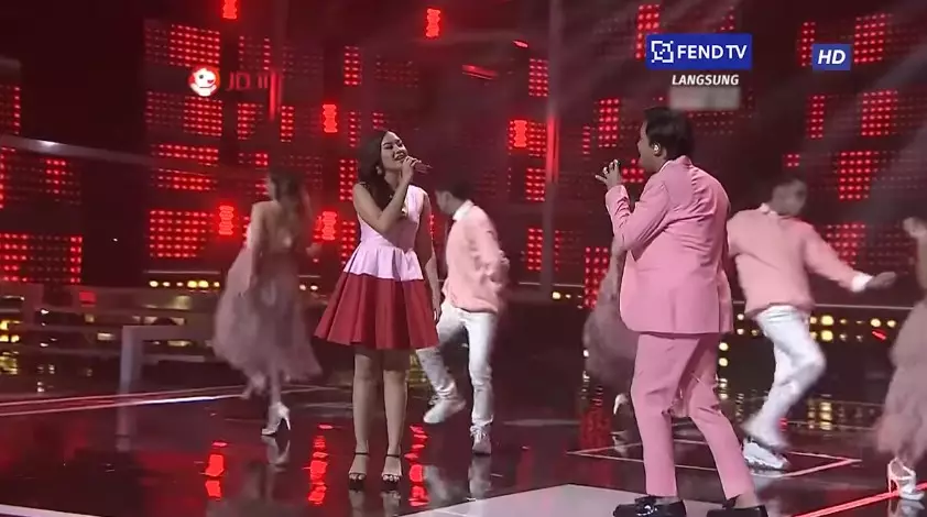 duet pertama Mahalini dan Rizky Febian © YouTube duet pertama Mahalini dan Rizky Febian © YouTube