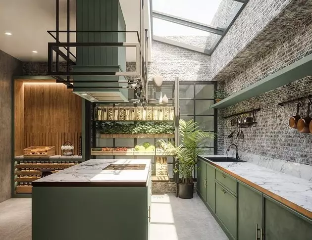 dapur Chef Arnold penataannya apik © Instagram