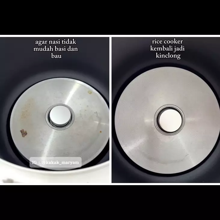 Jangan cuma dioles pasta gigi, ini cara bersihkan dasar rice cooker berkerak agar kinclong lagi