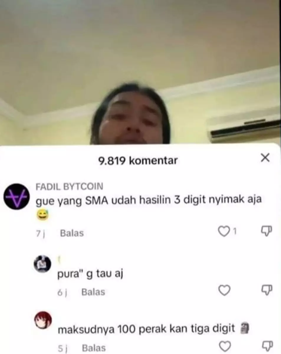 Jawaban kocak balasan komentar orang pamer Berbagai sumber Jawaban kocak balasan komentar orang pamer Berbagai sumber