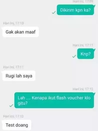 penjual online tanggapi © X penjual online tanggapi © X