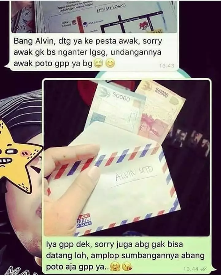 Mending dicuekin © X Mending dicuekin © X