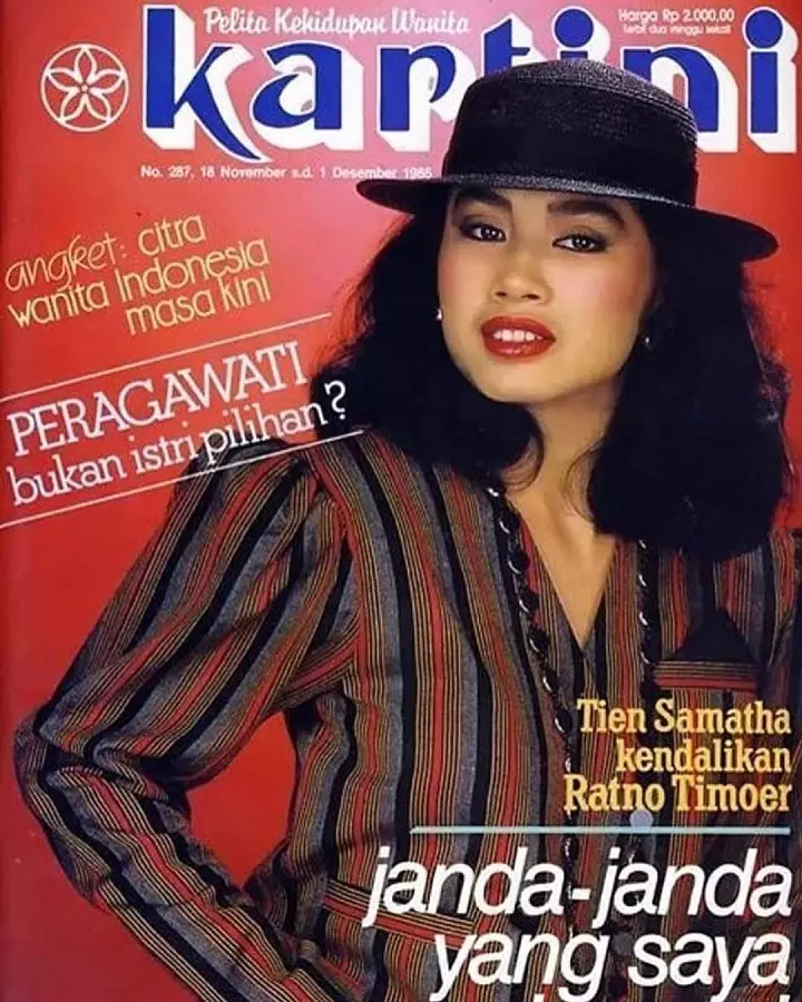 Titi DJ saat jadi model cover majalah © 2024 brilio.net