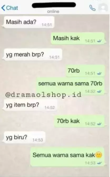 orang saat transaksi © X orang saat transaksi © X