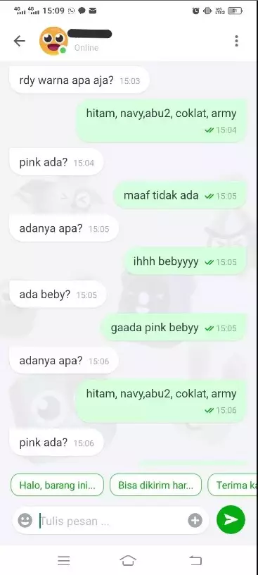 orang saat transaksi © X orang saat transaksi © X
