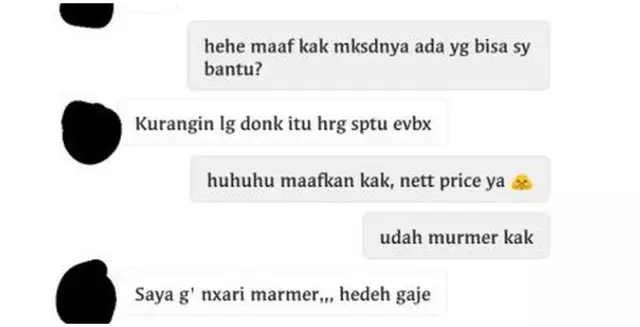 orang saat transaksi © X orang saat transaksi © X