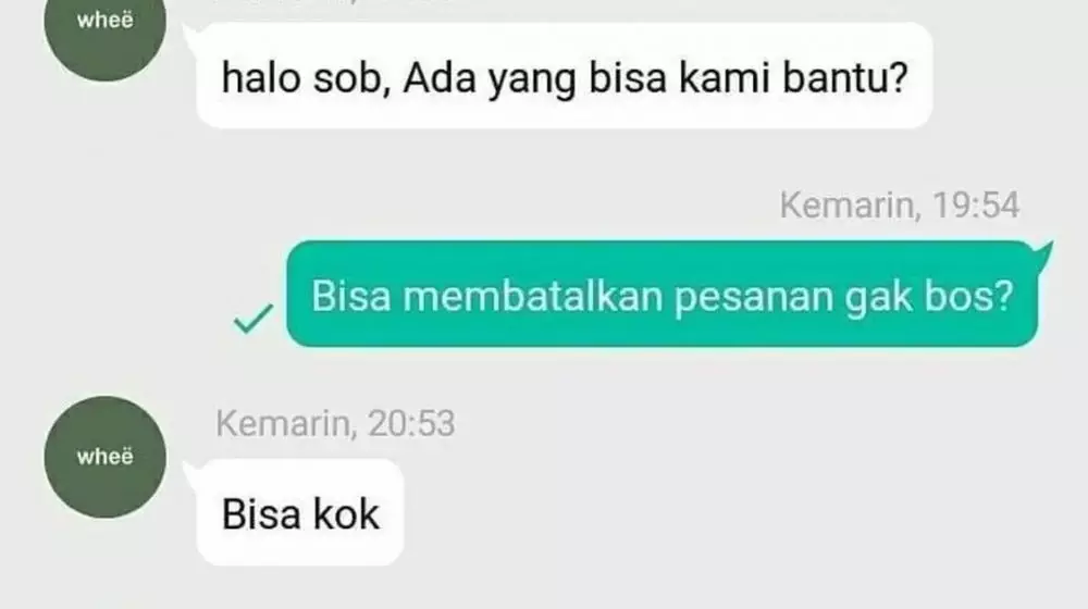 dikira mau beli © X