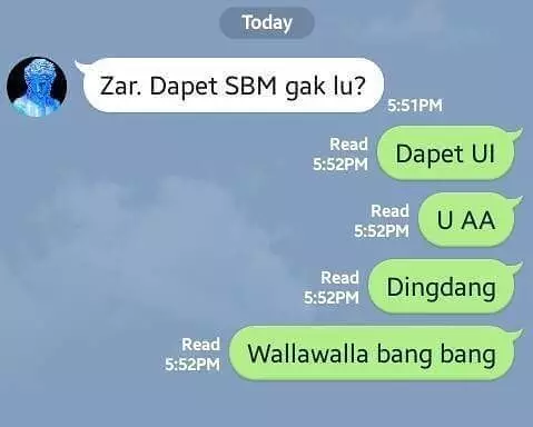 pelesetan lirik lagu © Instagram pelesetan lirik lagu © Instagram