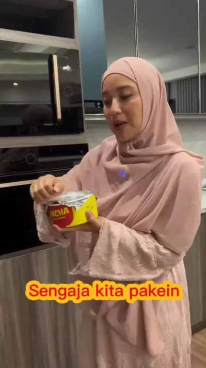 dapur Chacha Frederica full kayu © Instagram dapur Chacha Frederica full kayu © Instagram