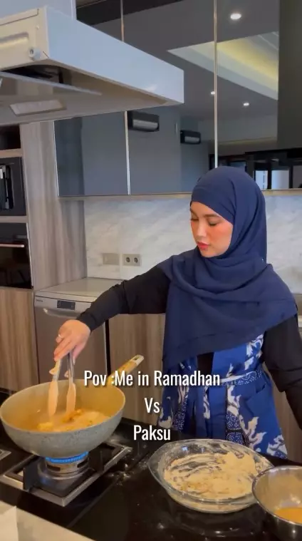 dapur Chacha Frederica full kayu © Instagram dapur Chacha Frederica full kayu © Instagram