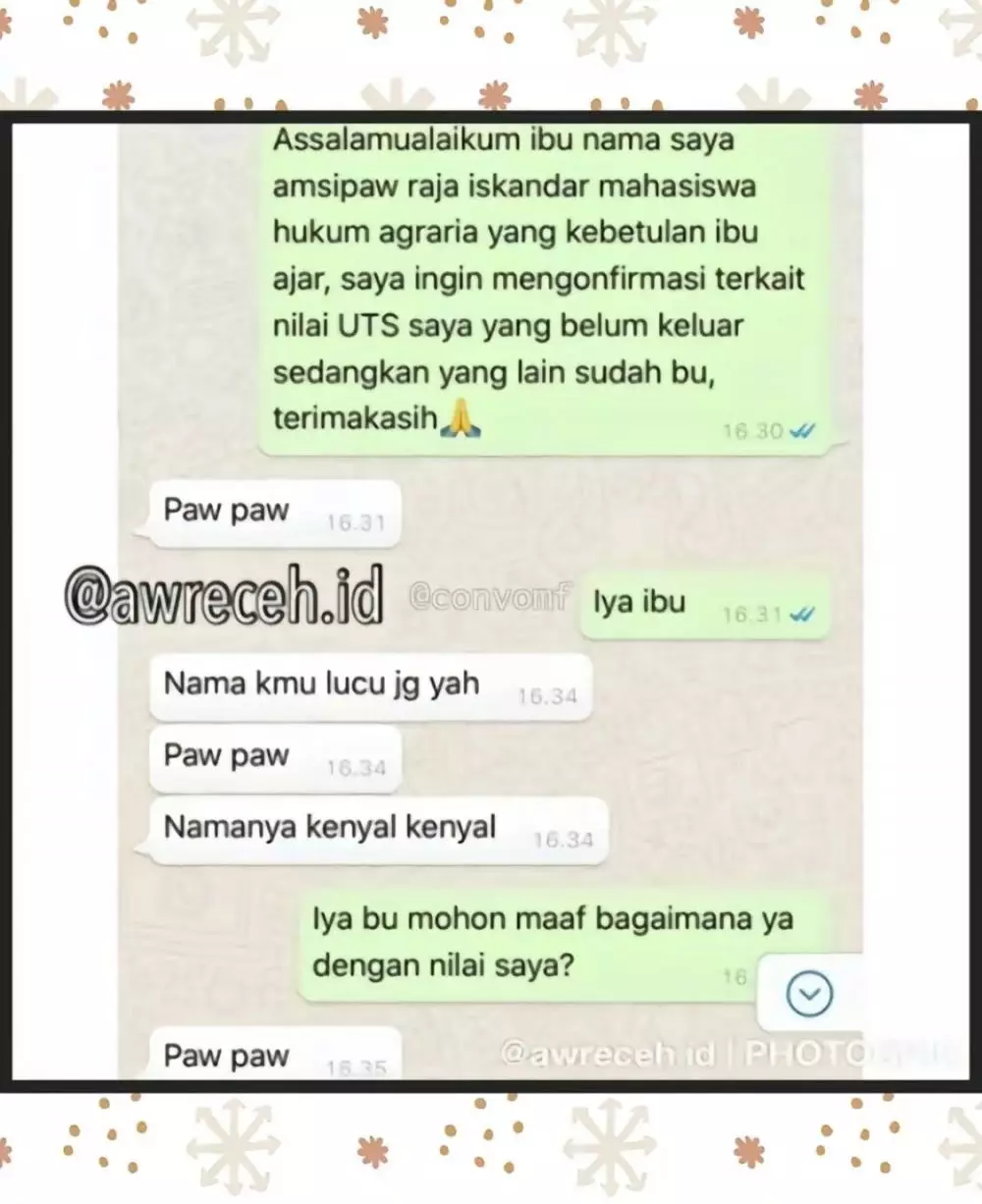 tanggapi siswa izin © Instagram tanggapi siswa izin © Instagram