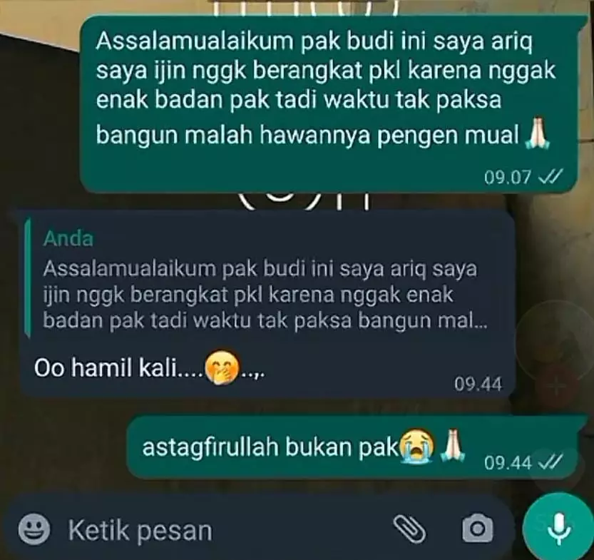 tanggapi siswa izin © Instagram tanggapi siswa izin © Instagram