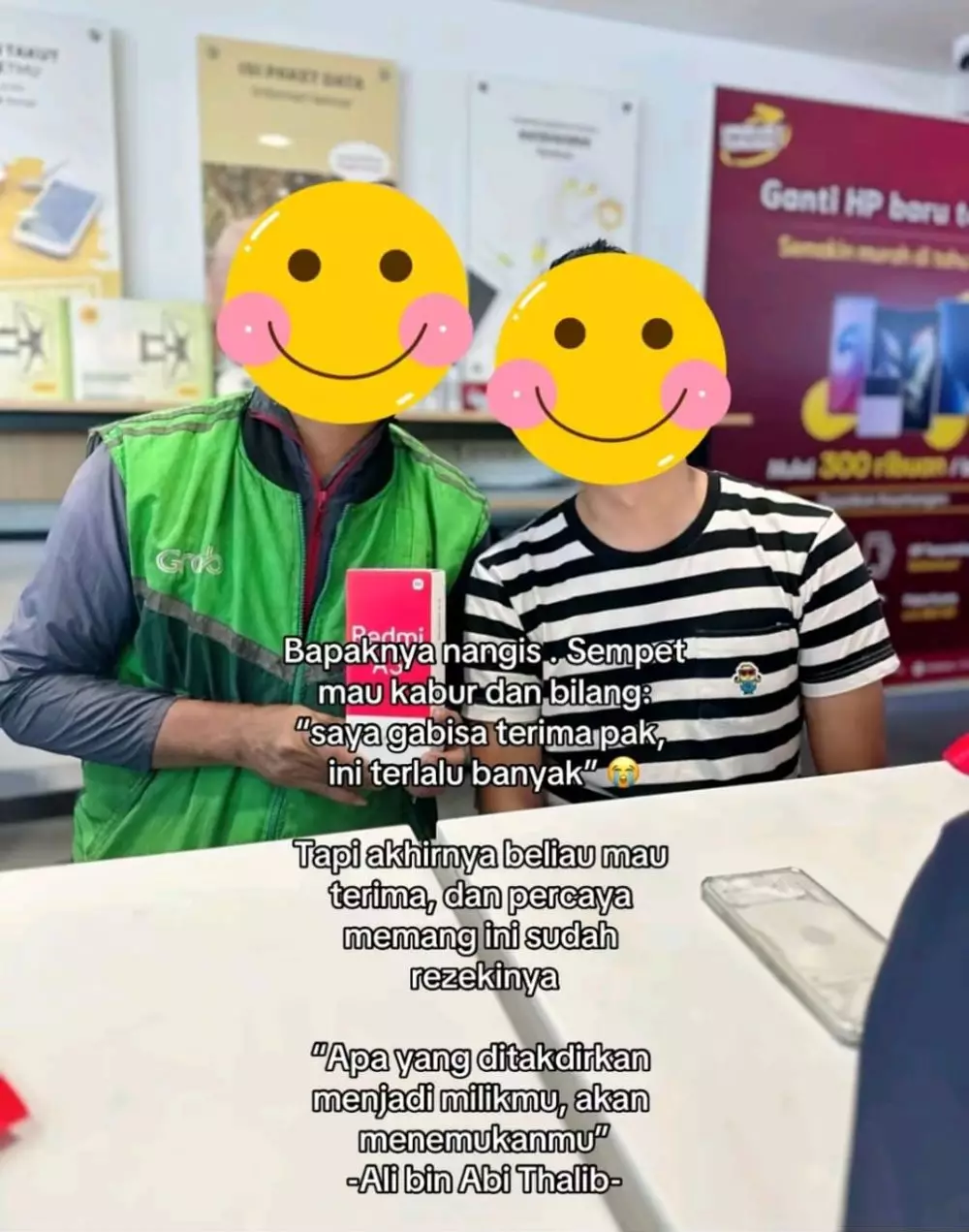 dapat musibah tapi malah membuka pintu rezeki © TikTok