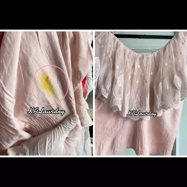Tanpa digosok sitrun, ini cara ampuh hilangkan noda kunyit di baju cuma tambah 1 bahan dapur
