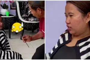 Lifehack nyeleneh pria buat alat penggaruk pakai 1 jenis kulit buah, gatal sekaligus daki auto musnah