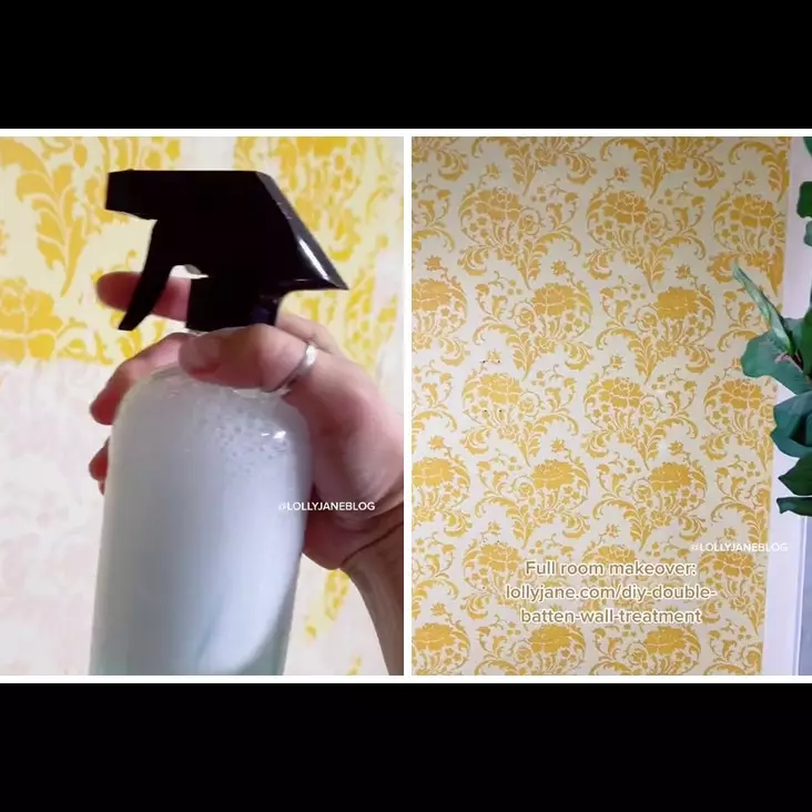 Tanpa pakai tiner, ini cara hilangkan lem bekas wallpaper dinding tanpa sisa andalkan 3 bahan dapur