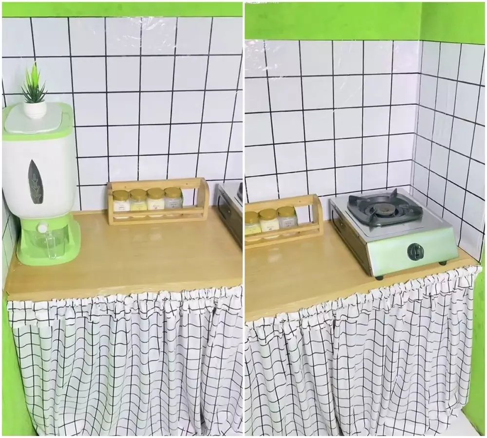 makeover dapur sepetak pakai wallpaper © 2024 TikTok makeover dapur sepetak pakai wallpaper © 2024 TikTok