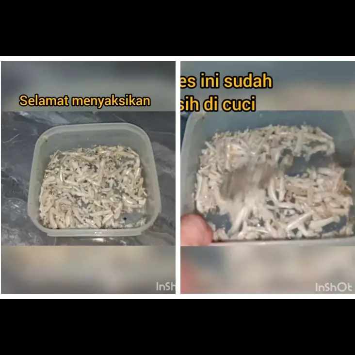 Tanpa direndam air panas, ini trik ampuh mengurangi rasa asin ikan teri cuma andalkan 1 bahan dapur