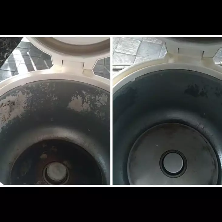 Bukan digosok sitrun, ini trik bersihkan noda kerak di rice cooker andalkan 1 alat dan bahan sederhana