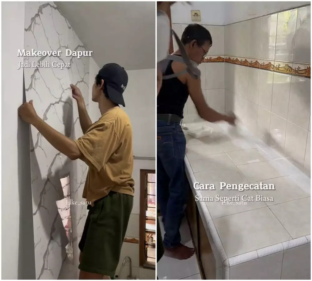 makeover dapur lawas emak © 2024 TikTok