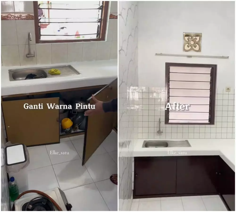 makeover dapur lawas emak © 2024 TikTok