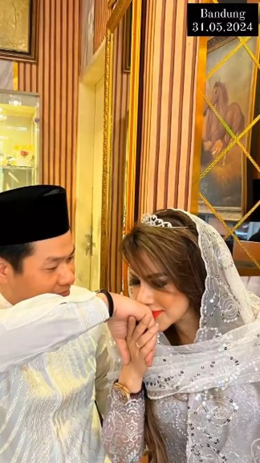 momen akad nikah barbie kumalasari © instagram momen akad nikah barbie kumalasari © instagram