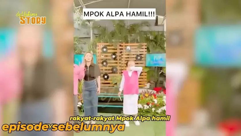 Mpok Alpa gelar gender reveal © YouTube