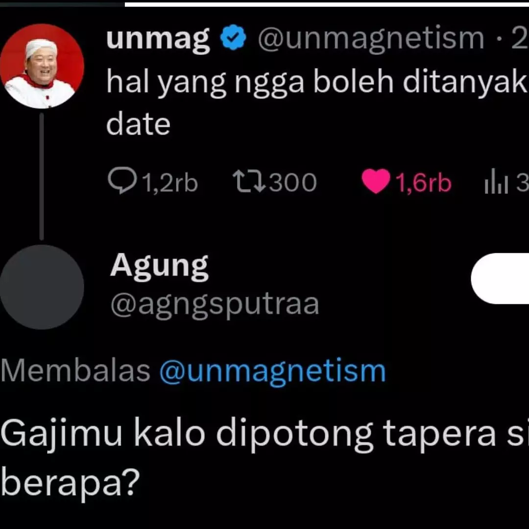 11 Jawaban kocak warga X tentang pertanyaan yang dilarang saat first date ini nyeleneh abis