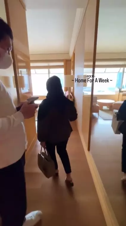 hotel Syahrini di Singapura © Instagram hotel Syahrini di Singapura © Instagram