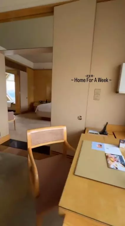 hotel Syahrini di Singapura © Instagram hotel Syahrini di Singapura © Instagram