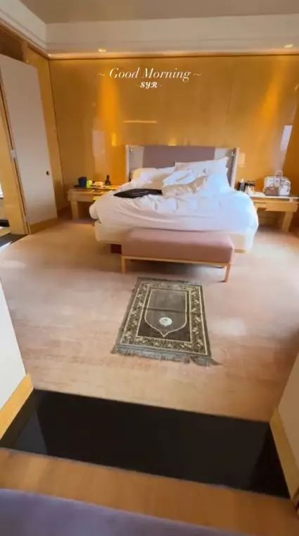 hotel Syahrini di Singapura © Instagram hotel Syahrini di Singapura © Instagram