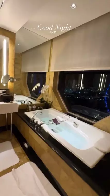 hotel Syahrini di Singapura © Instagram hotel Syahrini di Singapura © Instagram