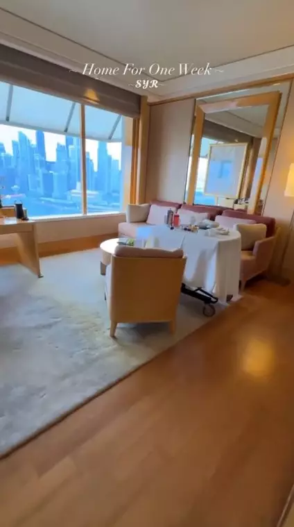 hotel Syahrini di Singapura © Instagram hotel Syahrini di Singapura © Instagram