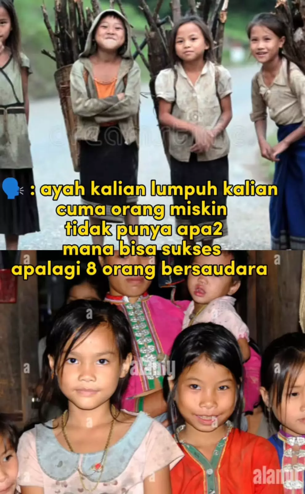 sukses sekolahkan 6 adik jadi sarjana © TikTok