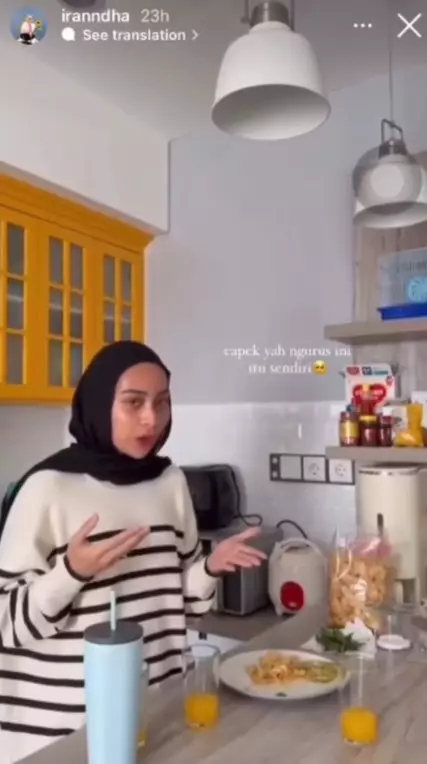 dapur seleb TikTok Ira Nandha © TikTok