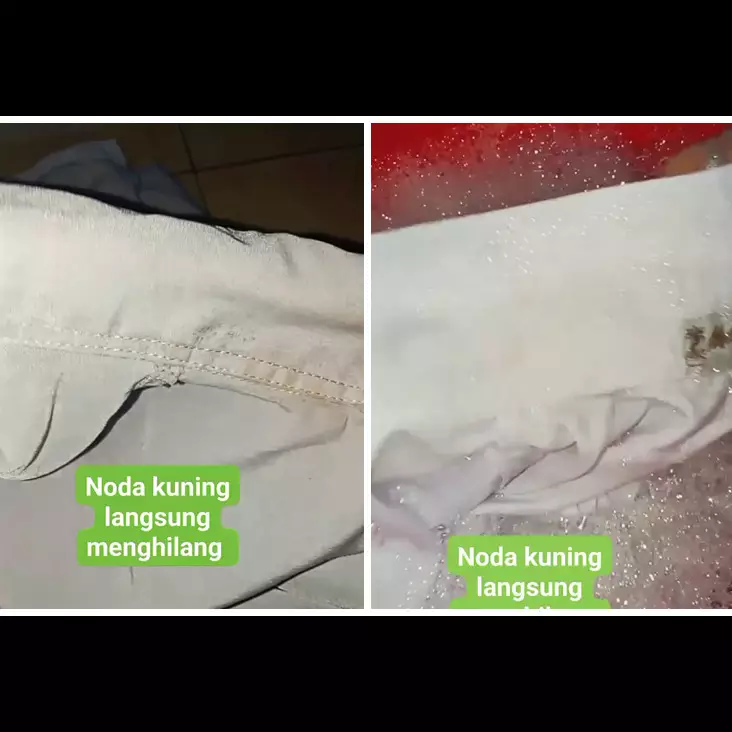Cukup dikucek, emak-emak ini punya trik hilangkan noda kuning dan jamur di baju pakai 1 bumbu dapur