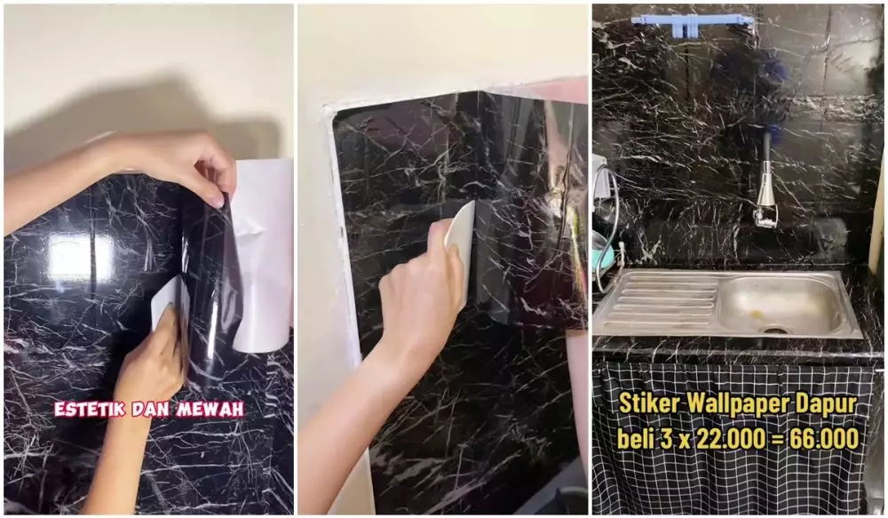 dapur mewah dinding marmer 200 ribu © 2024 TikTok dapur mewah dinding marmer 200 ribu © 2024 TikTok