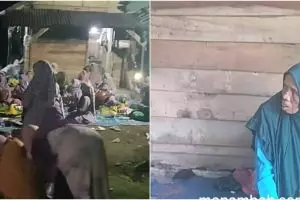 Mak Sombret yang ngojek Rp600 ribu antar tetangga naik haji kini banjir santunan, rumahnya direnovasi