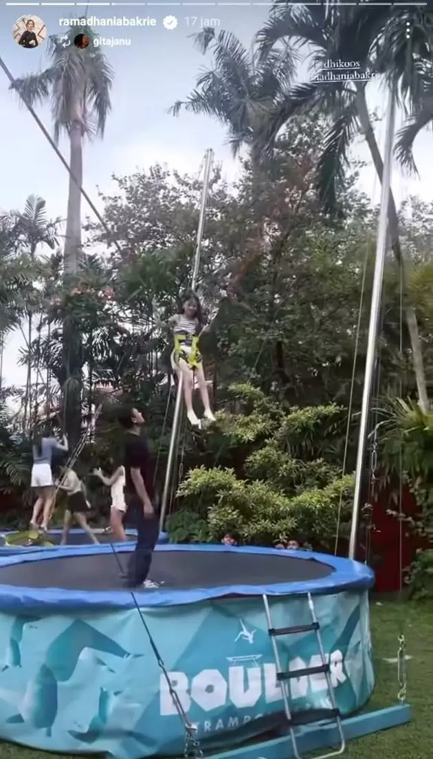 Nia Ramadhani rayakan ultah Mikhayla © Instagram