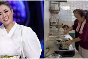 Kaya raya rumahnya di Jogja style etnik, 11 potret dapur kotor Soimah penuh perkakas tanpa kitchen set