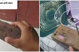 Lifehack nyeleneh bikin wifi dari kayu ini bikin provider internet ketar-ketir, ngasal abis