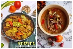 17 Resep tongseng kambing tanpa santan, enak, menggugah selera, dan bumbunya nendang abis