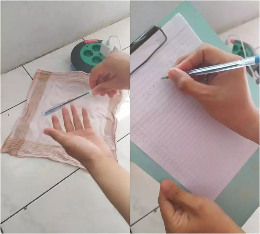 Lifehack nyeleneh pria ngecas pulpen yang tintanya habis TikTok Lifehack nyeleneh pria ngecas pulpen yang tintanya habis TikTok