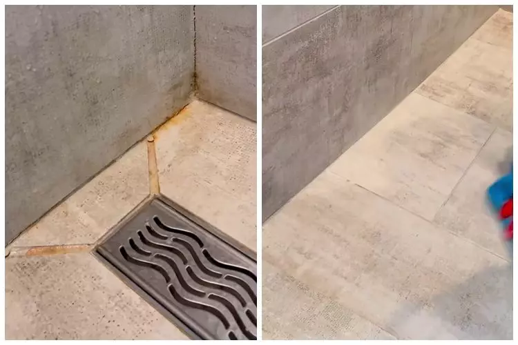 Tanpa sitrun dan cuka, ini trik bersihkan kerak kuning di nat keramik kamar mandi pakai 2 bahan dapur