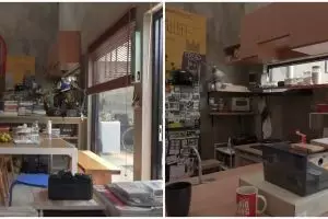 Tips bikin dapur semi terbuka di rumah mungil ukuran 45 meter, inspirasi buat yang suka nongkrong