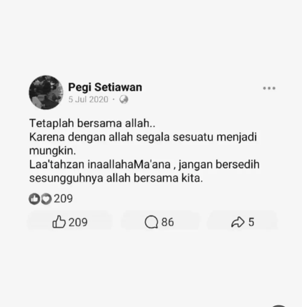 status lawas pegi berbagai sumber