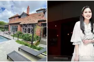 Viral hunian Sandra Dewi di Australia dijadikan penginapan, tarif per malamnya bikin melongo