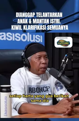 Kiwil dituding telantarkan anak © berbagai sumber