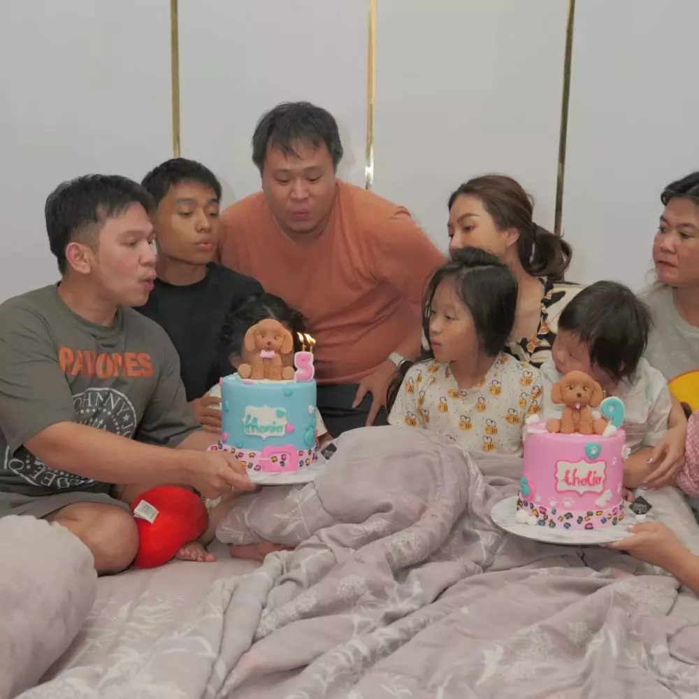 momen sarwendah beri kejutan ultah tanpa ruben © instagram