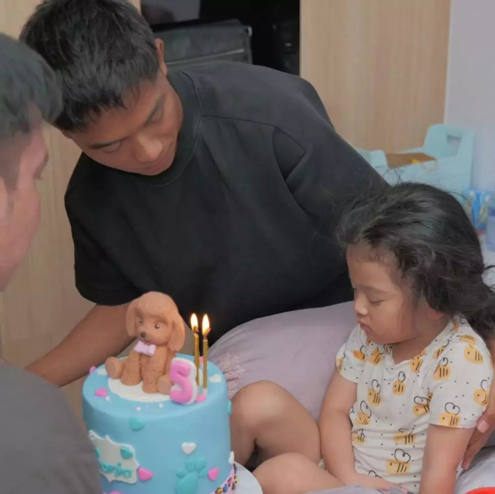 momen sarwendah beri kejutan ultah tanpa ruben © instagram